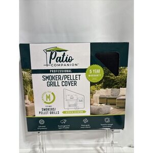 Patio Companion Professional Smoker/Pellet Grill Cover M 52"x30"x45"‎
